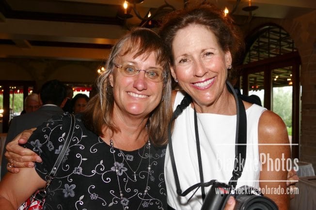 Susan von der Lippe (Olympian, 1980, 1984, 1988), left, and Ann Macartney