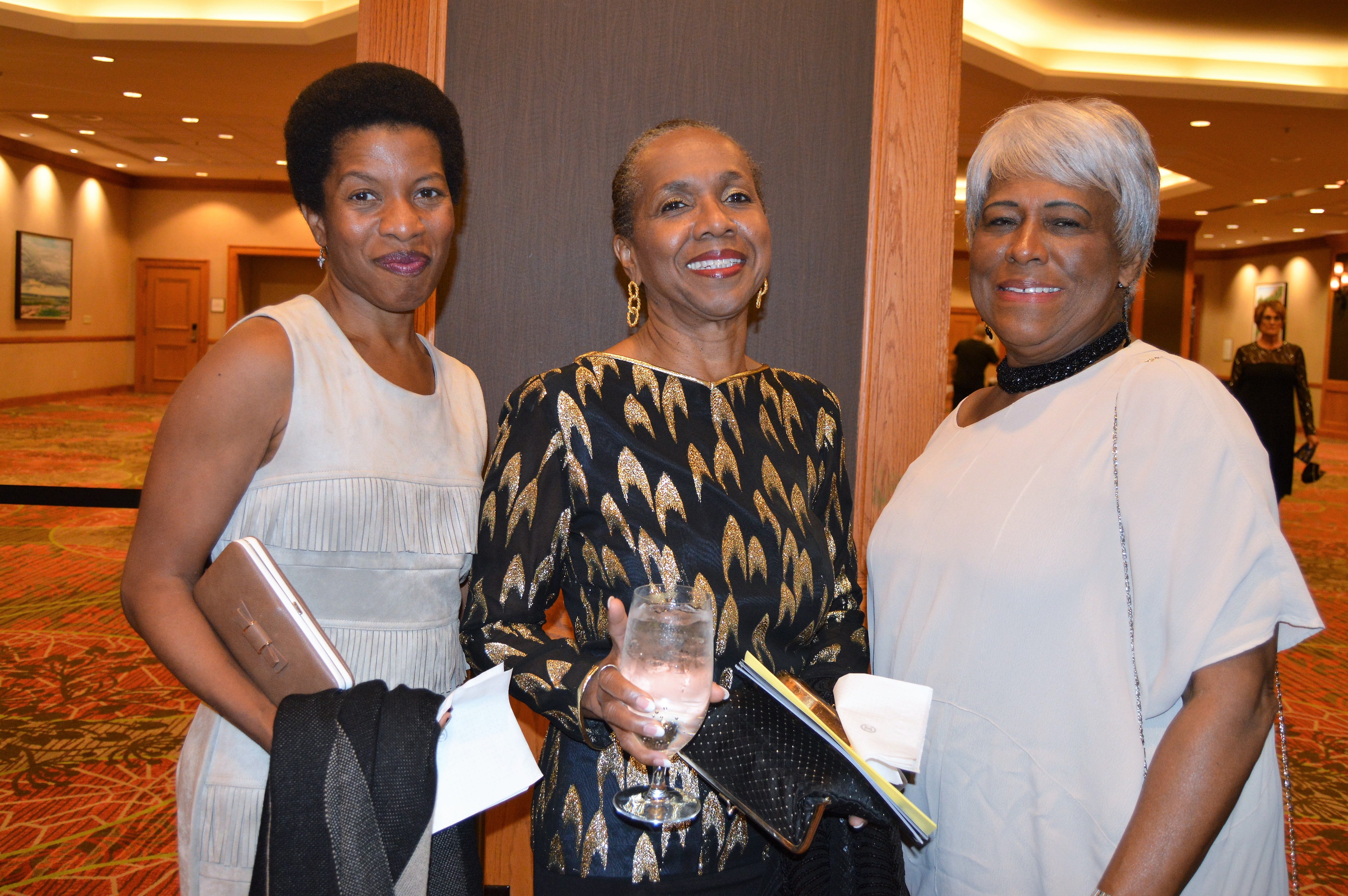 (l to r): Terrilynn Nickerson, Pat Caldwell, Toni Glynin