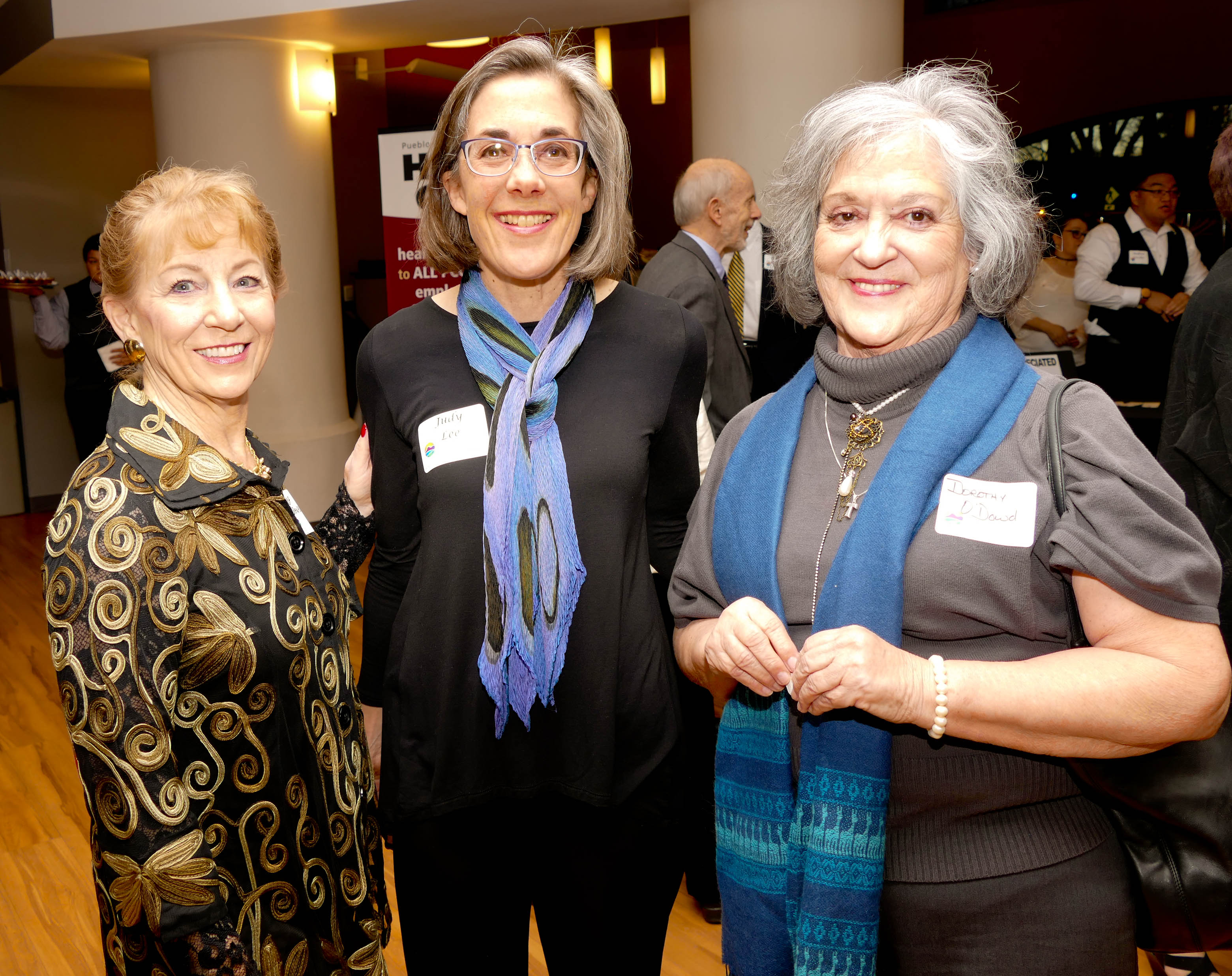 Linda Crawford, left, Judy Lee and Dorothy O'Dowd