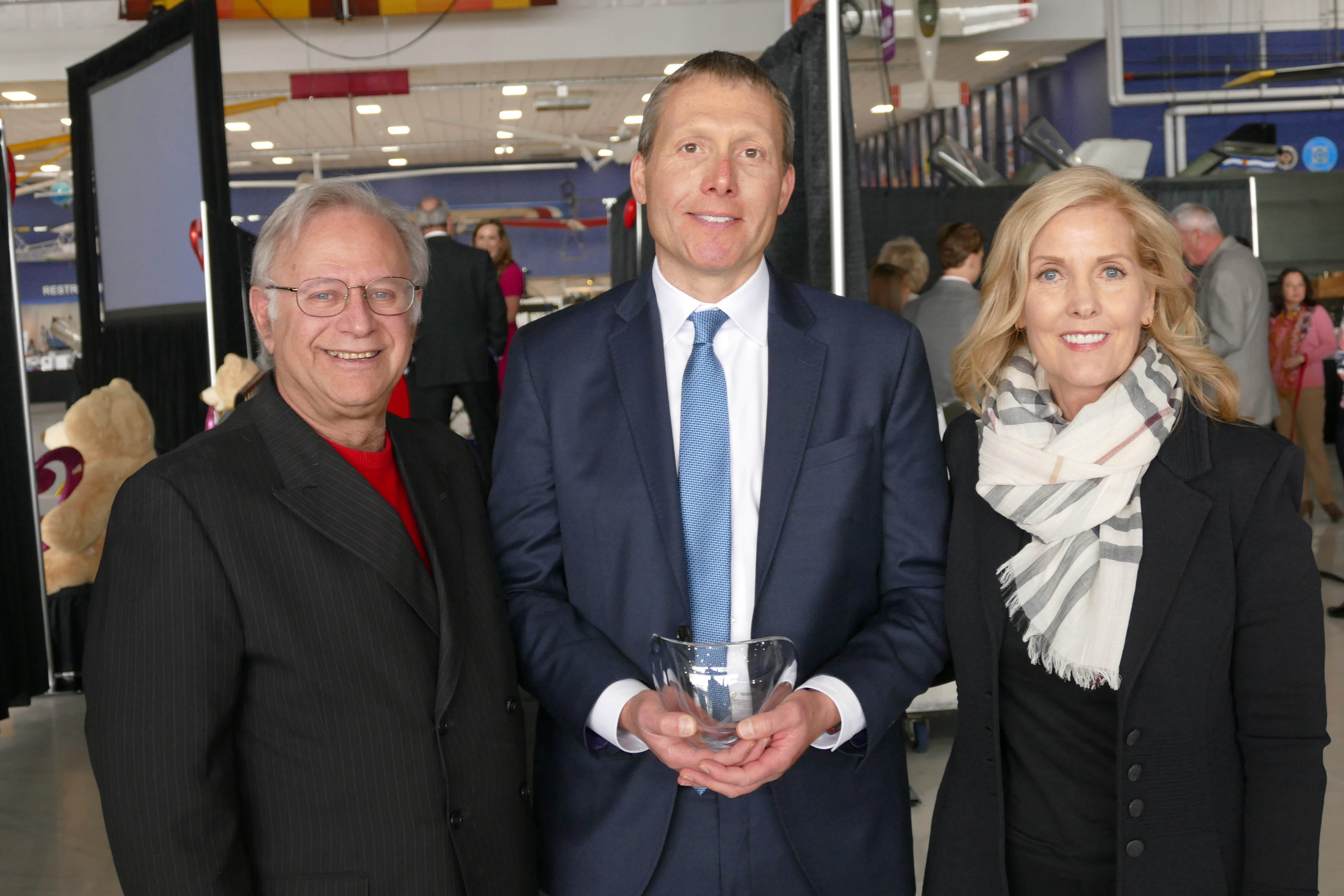 Dr. Michael Schaffer, left, Dr. Mark Twite and Cyd Rodriguez