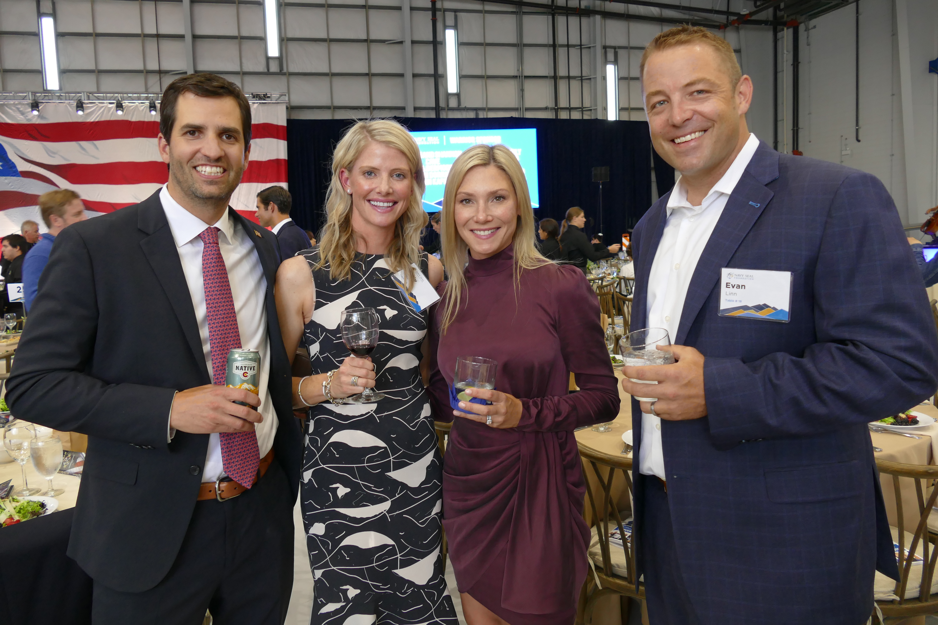 David and Molly Coors (he was on the host committee), left, with Brooke ...