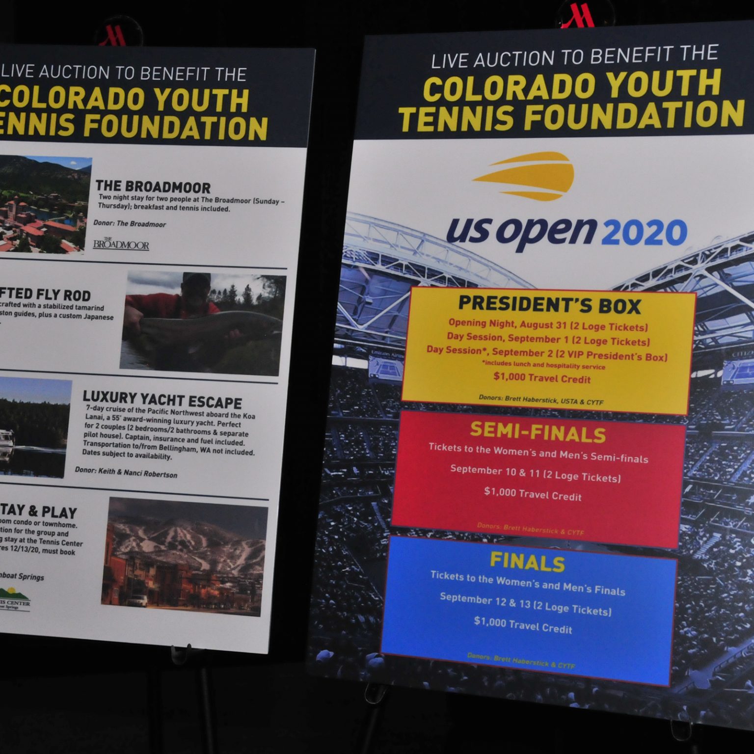 The annual Colorado Tennis Hall of Fame Gala recognizes the