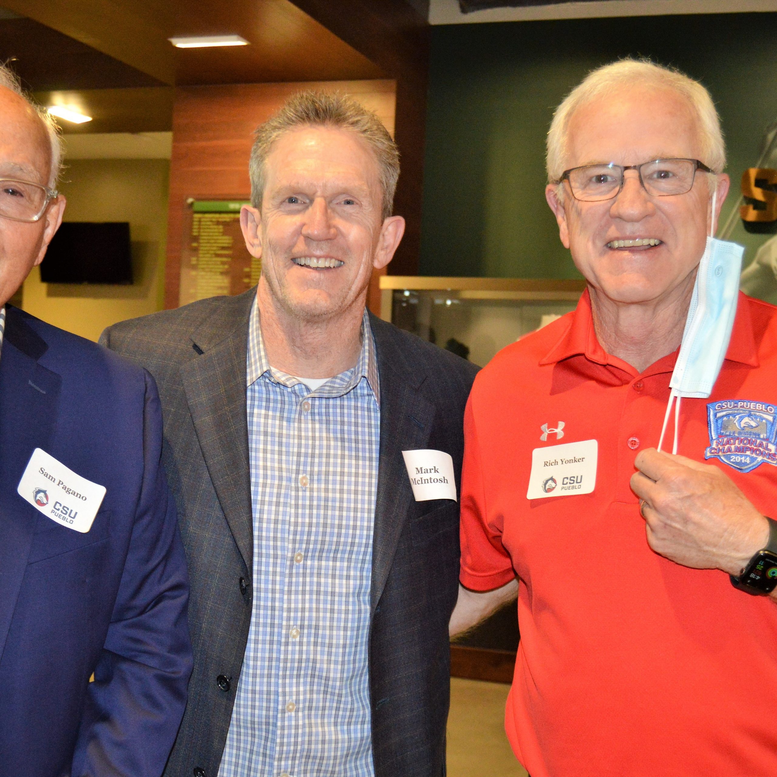 (l to r): Sam Pagano, Mark McIntosh and Rich Yonker