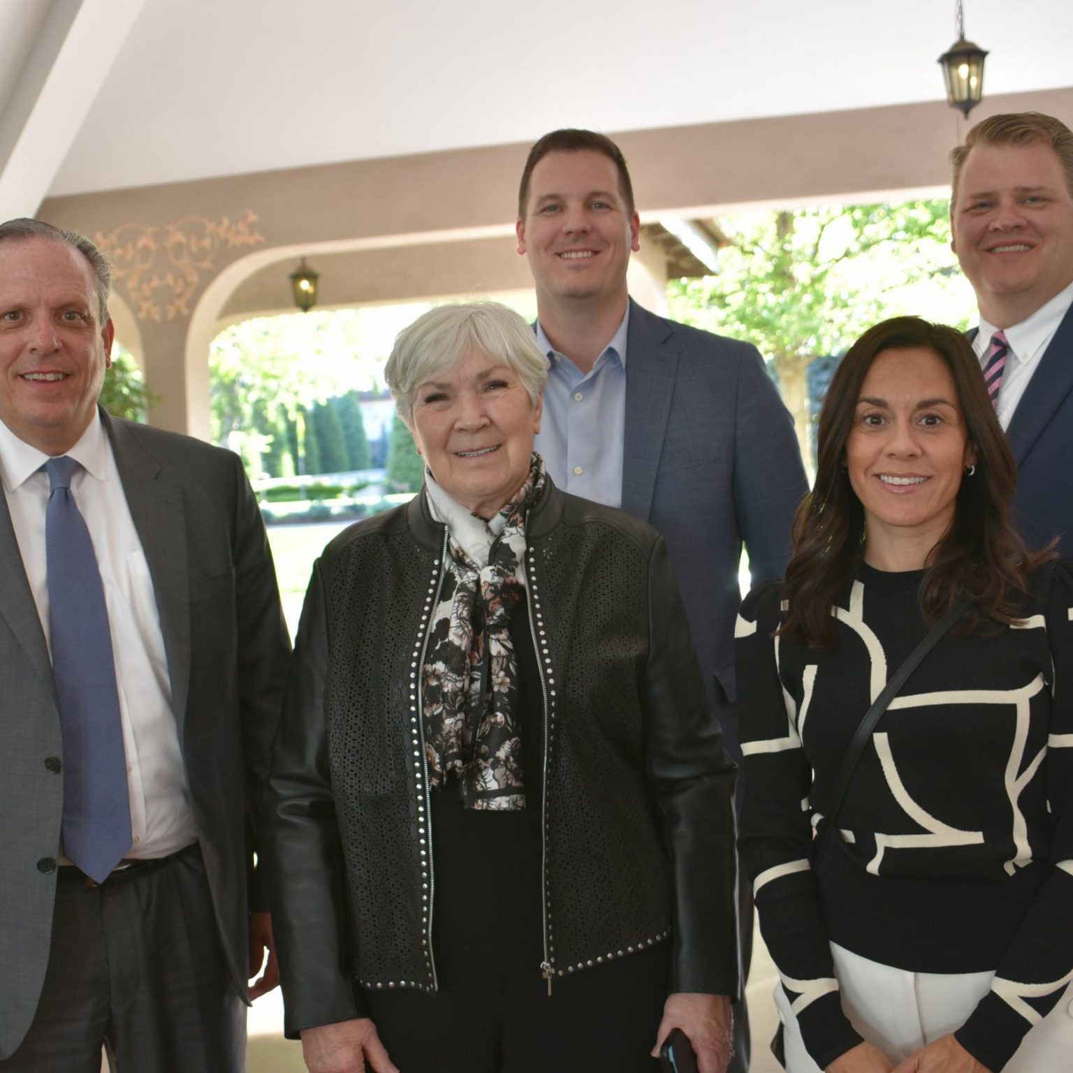 Brian O'Meara accepts the award on behalf of his late grandfather ...