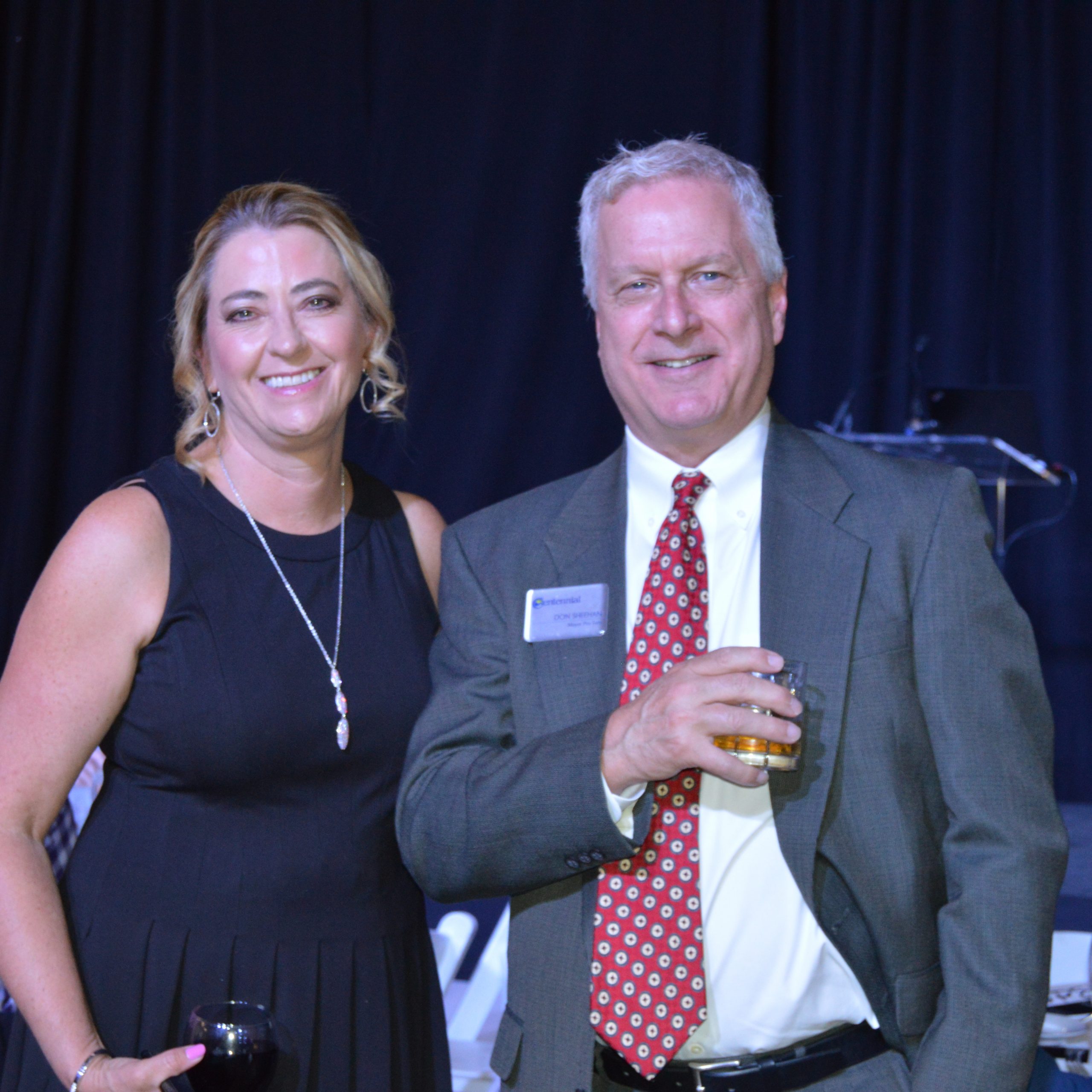 Centennial Mayor Stephanie Piko and Council Member Don Sheehan