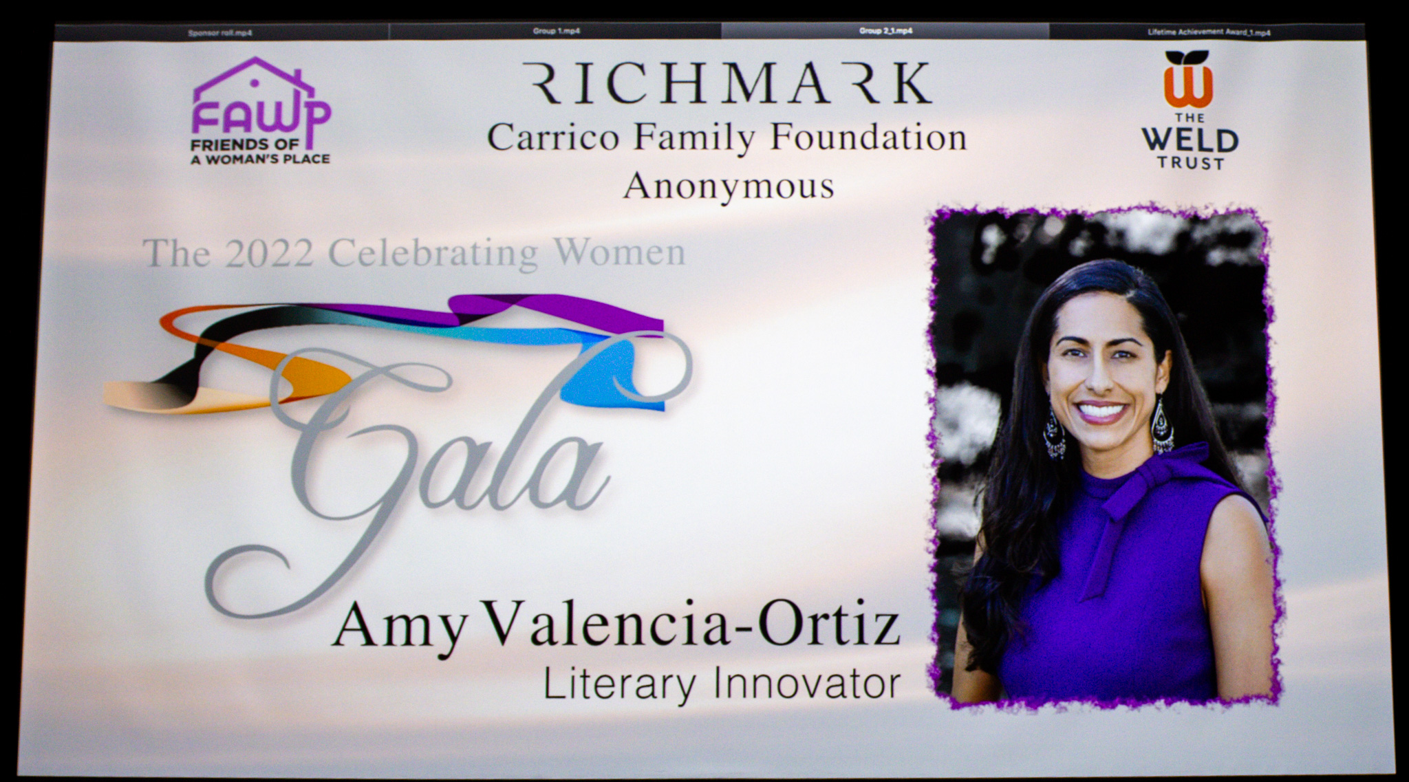 Honoree Slide for Amy Valencia-Ortiz