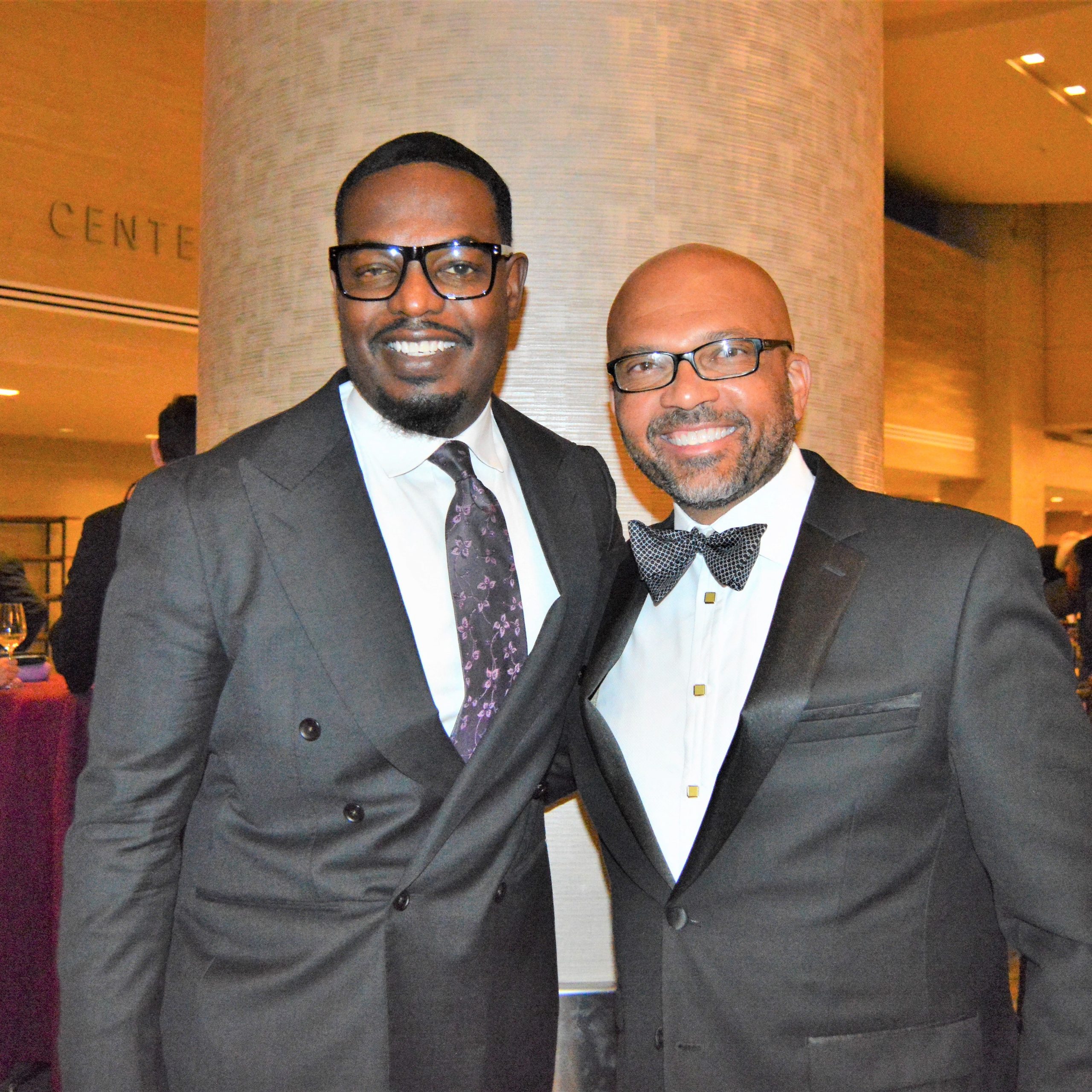 Haroun Cowans (left) and Alphonso Hawkins