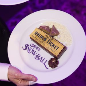Dessert is served at The Aspen Snow Ball. Courtesy photo.
