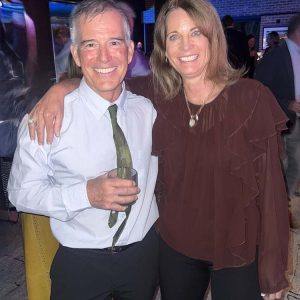 Scott Hicks and Gretchen Cole at the Paul JAS Center. May Selby photo.