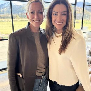 Alexa Wesner and Rebecca Mirsky at the TA Next reception. May Selby photo.